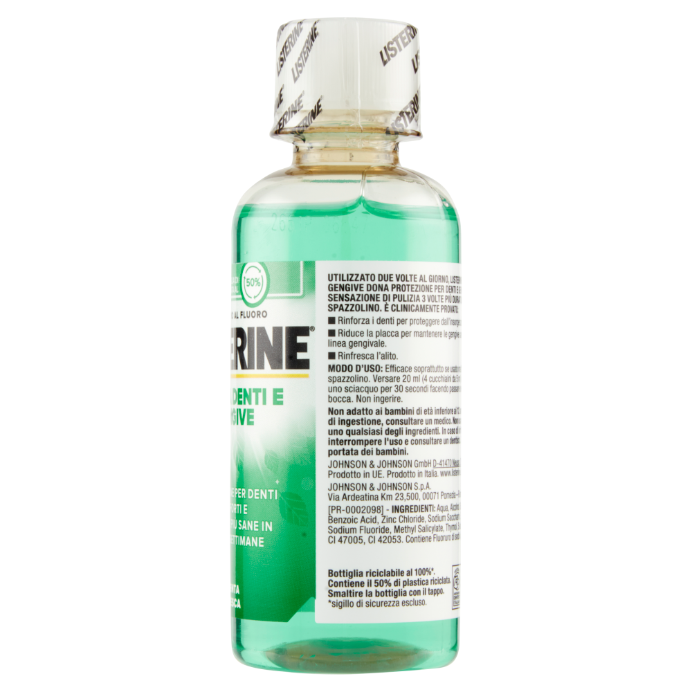 Listerine Difesa Denti e Gengive Menta Fresca 95 ml