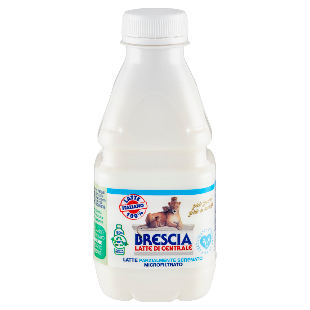 Brescia Latte di Centrale Latte Parzialmente Scremato Micofiltrato 500 ml