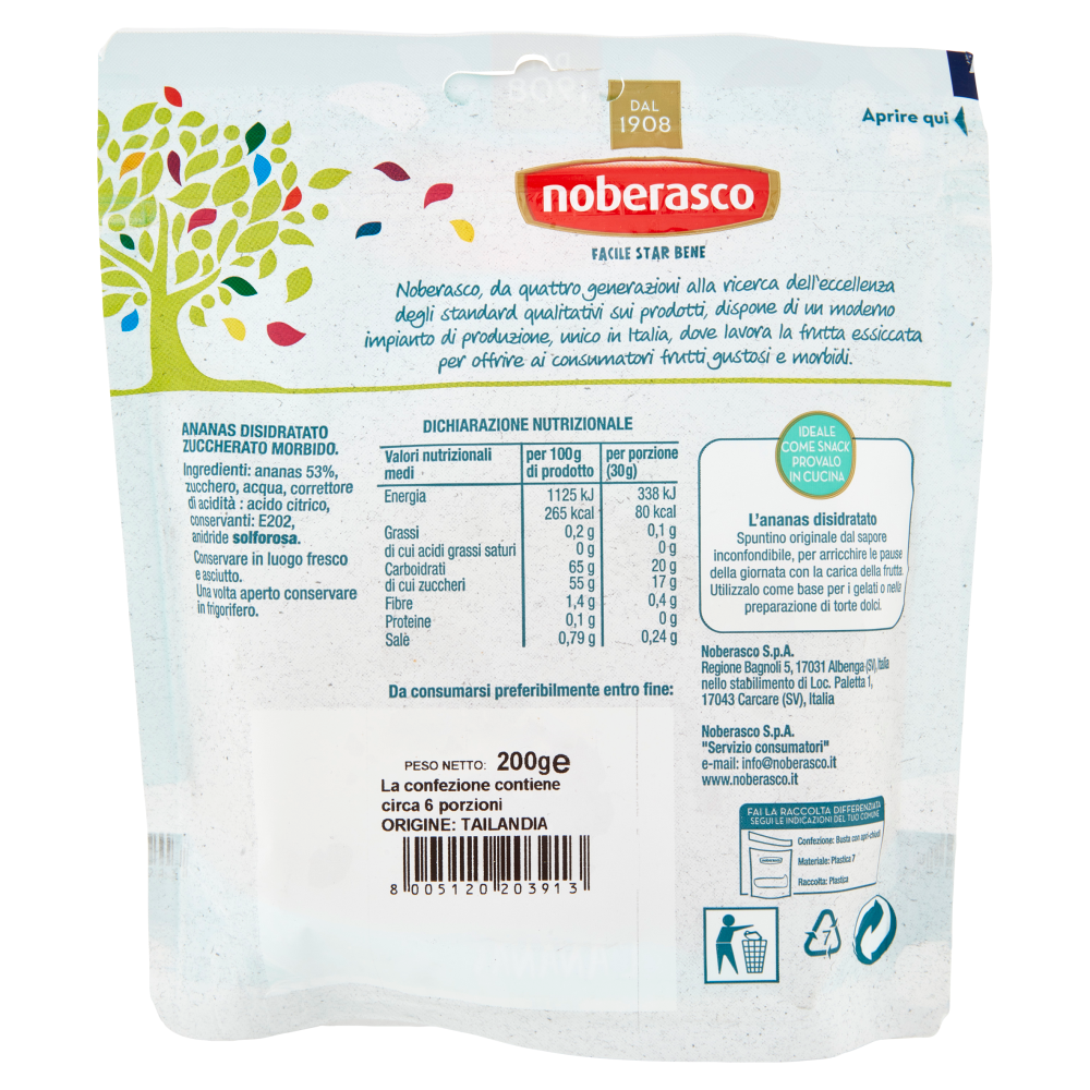 noberasco Viva l'Ananas 200 g