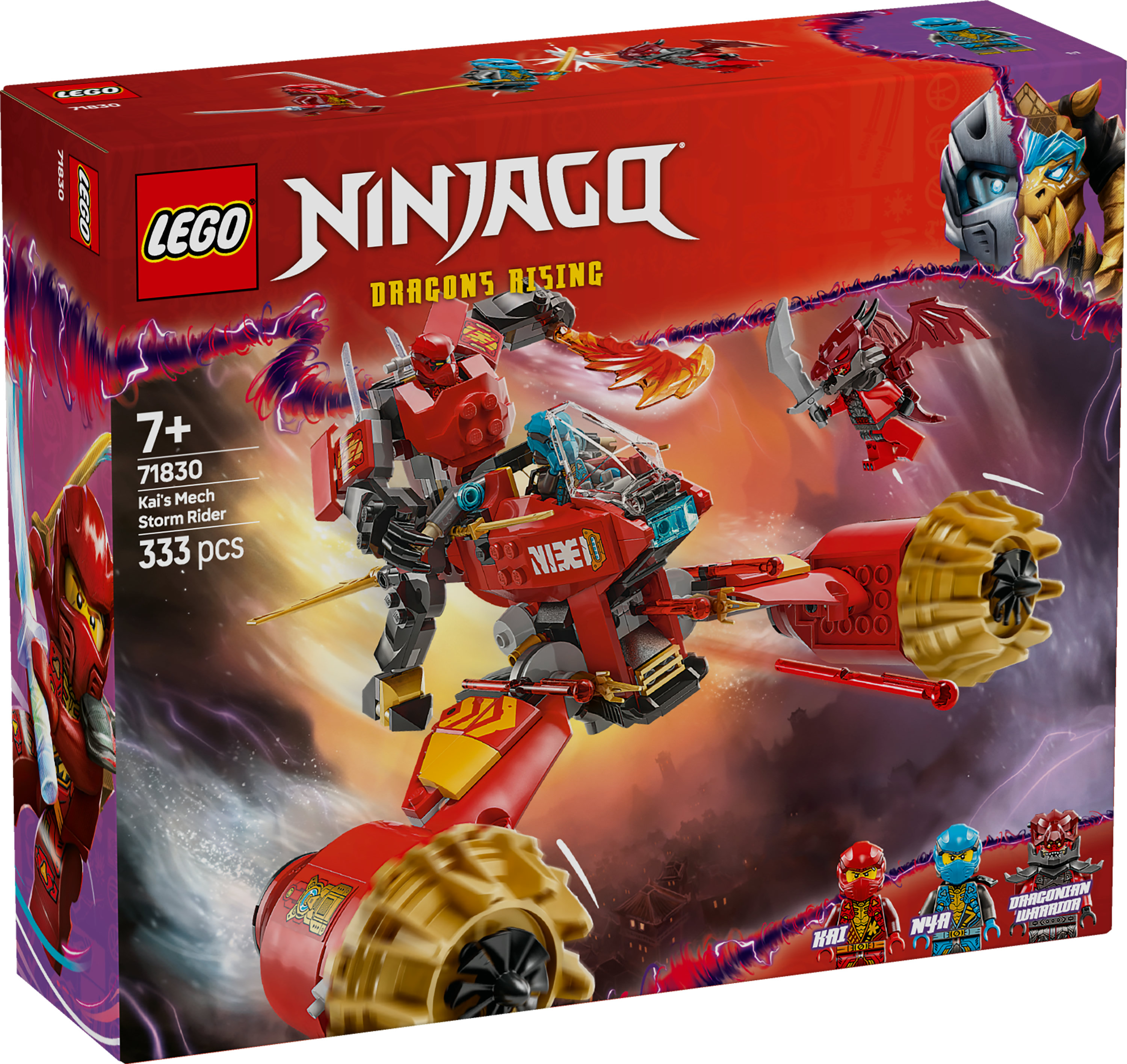 LEGO NINJAGO Mech Storm Rider di Kai