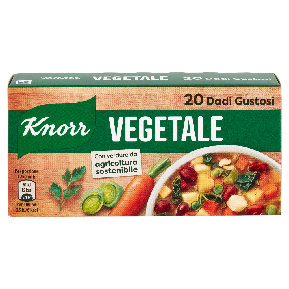 Knorr Vegetale 20 Dadi 200 g