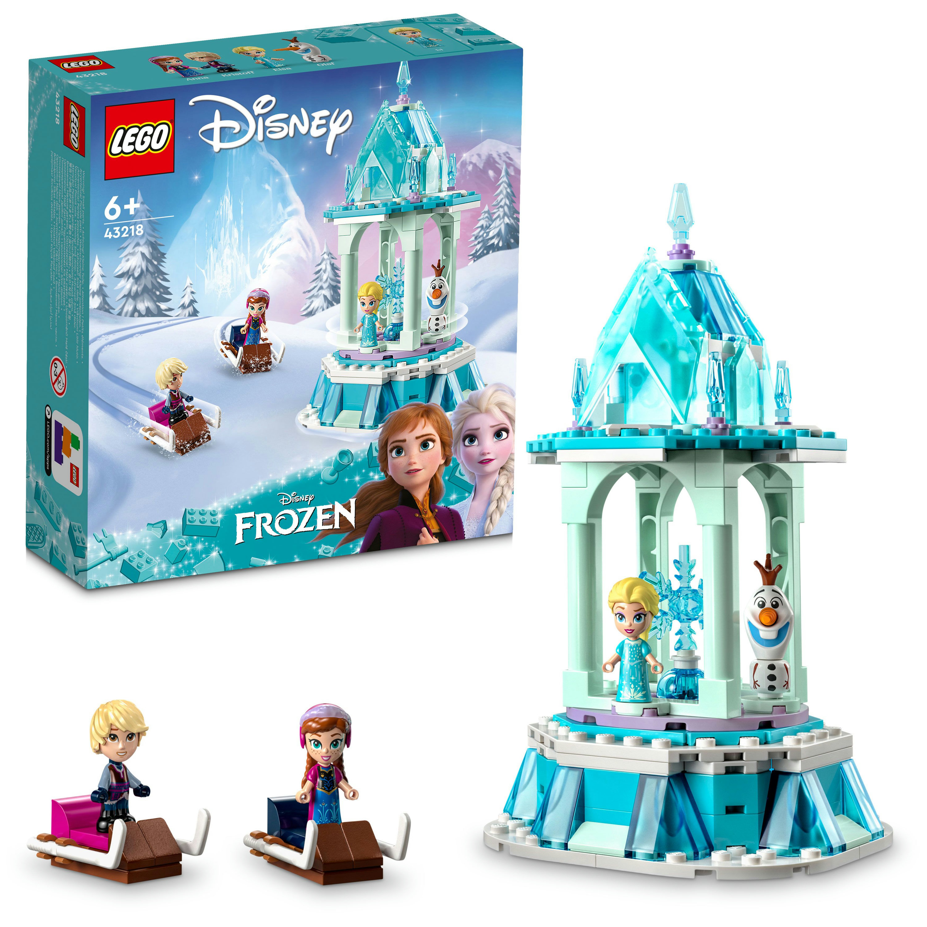 LEGO Disney Princess La giostra magica di Anna ed Elsa