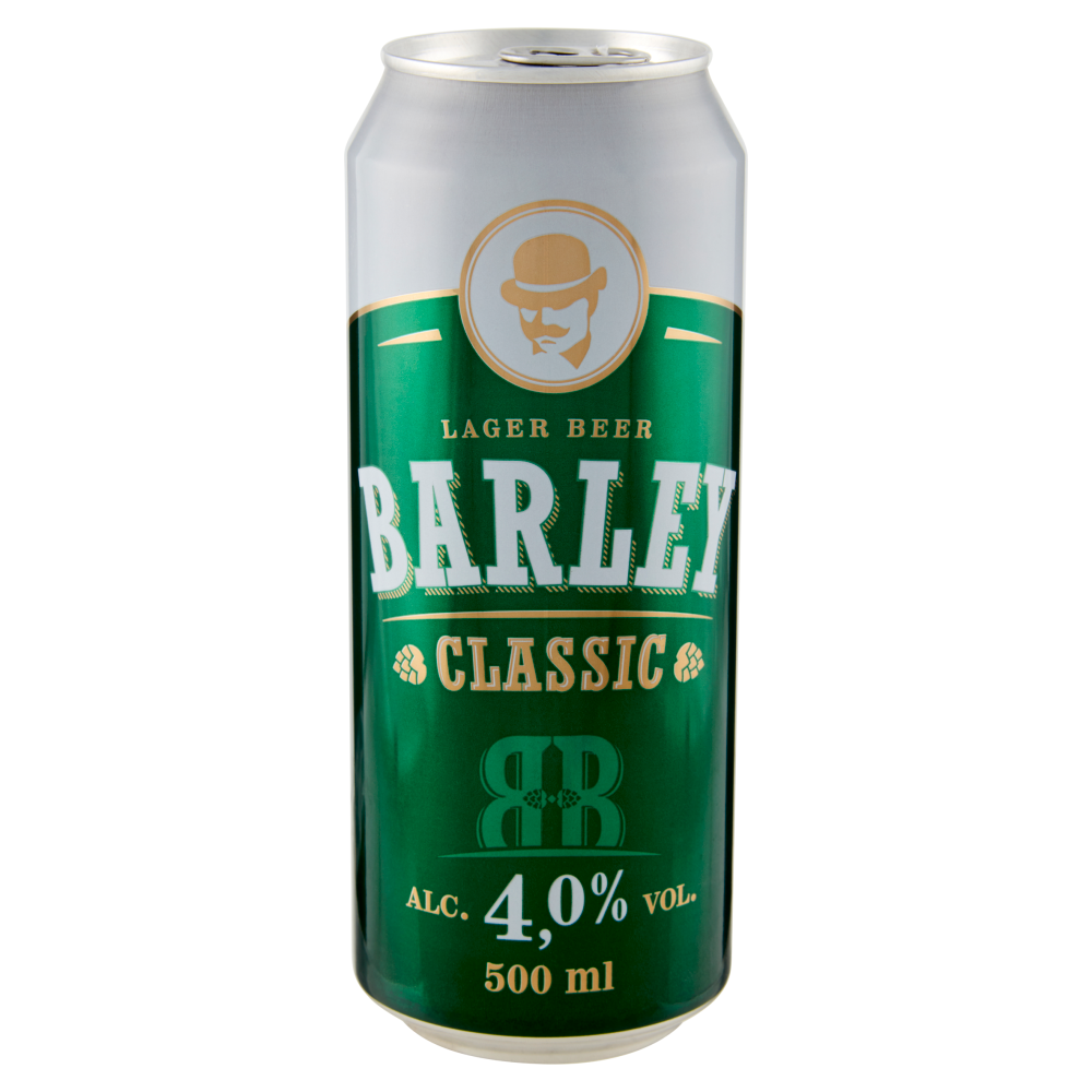 Barley Lager Beer Classic 500 ml Carrefour