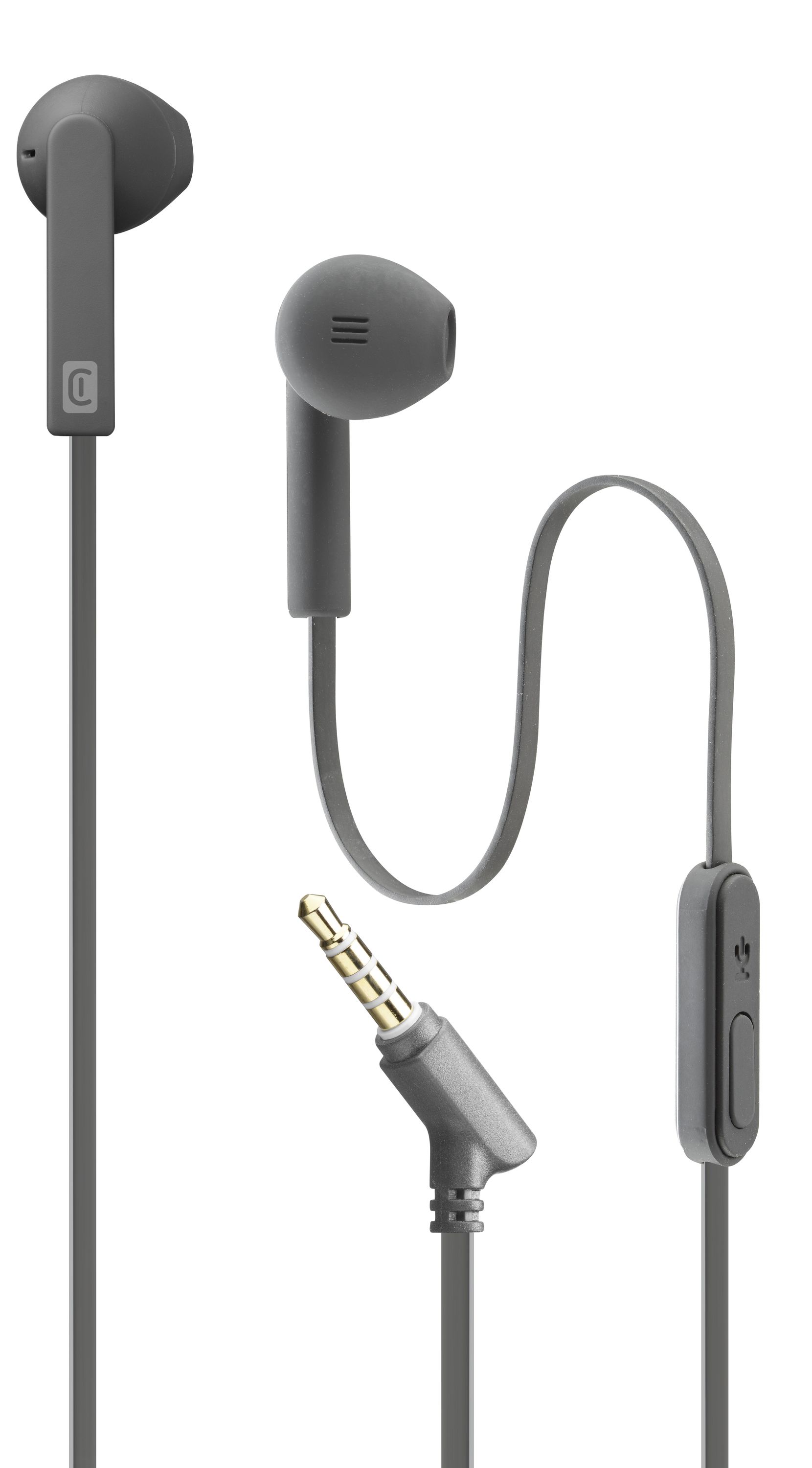 Cellularline MANTIS Auricolari stereo a capsula con microfono e tasto di risposta