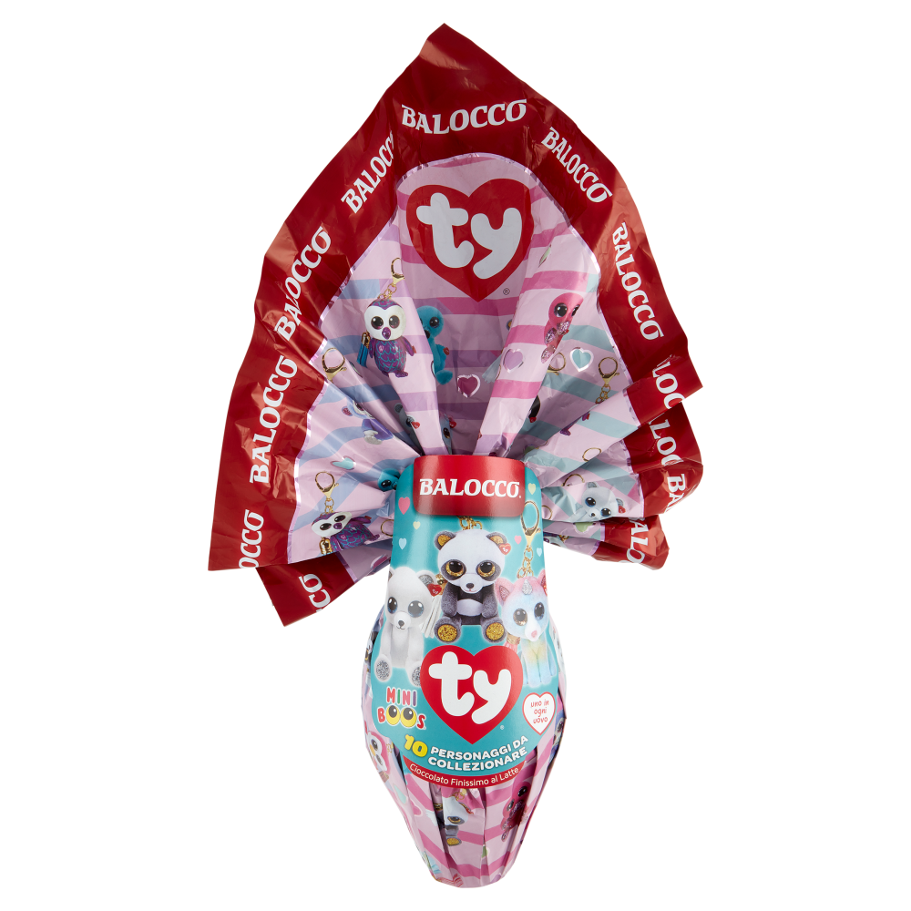 Balocco Uovo Cioccolato Finissimo al Latte TY Mini Boos 240 g