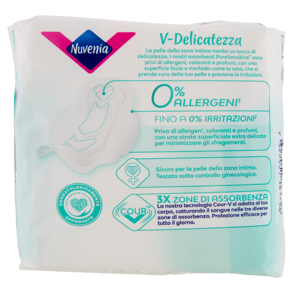 Nuvenia PureSensitive Ultra + con Ali 12 pz