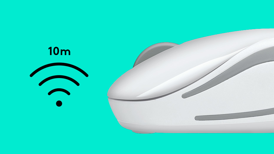 Logitech 910-002731 mouse Ufficio Ambidestro RF Wireless Ottico 1000 DPI