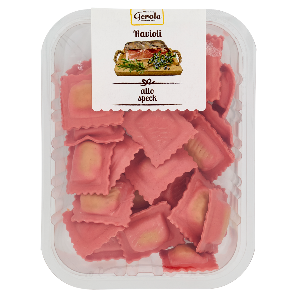Pastificio Gerola Linea take away Ravioli allo speck 250 g