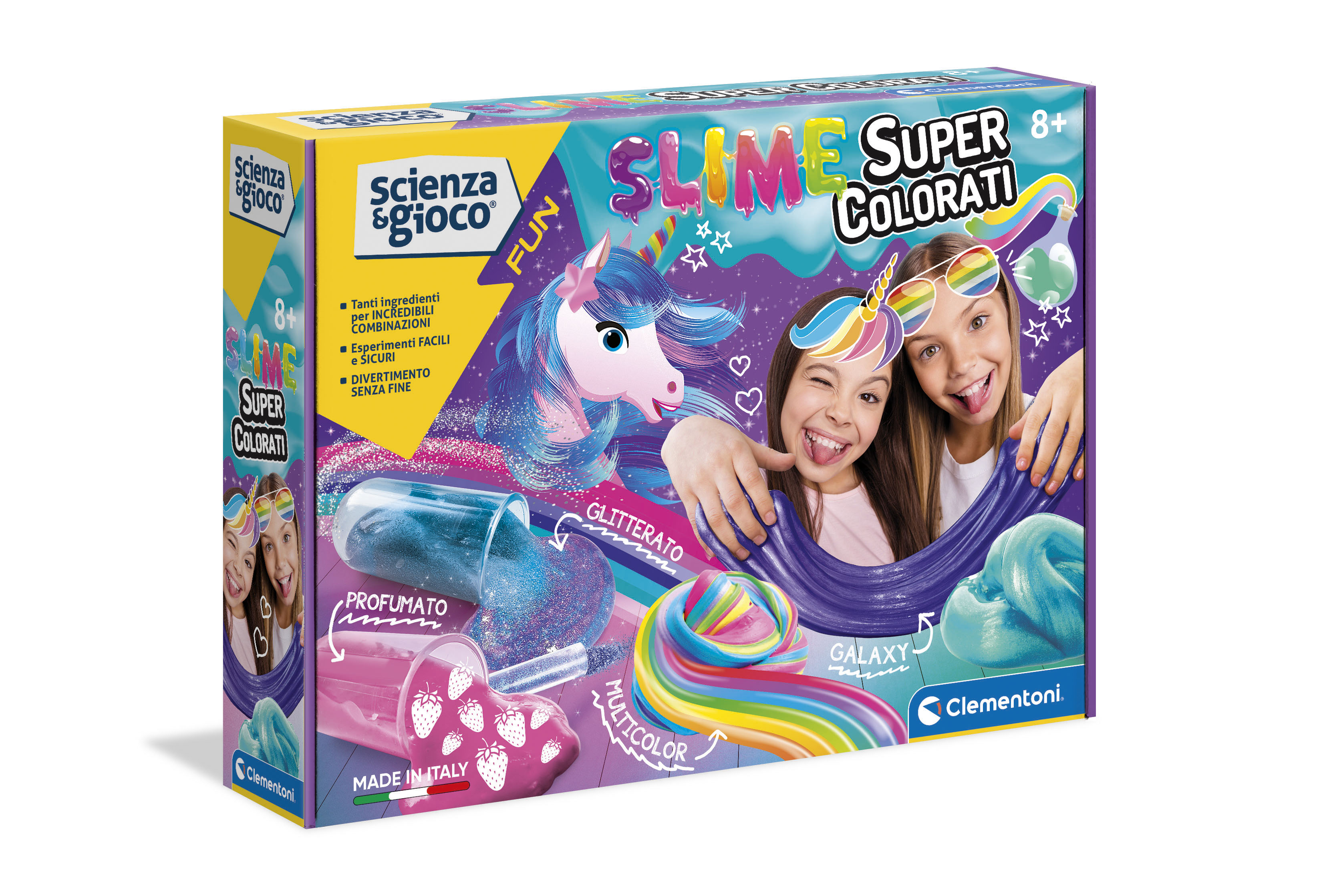 Clementoni Scienza & Gioco Fun - Slime Super Colorati