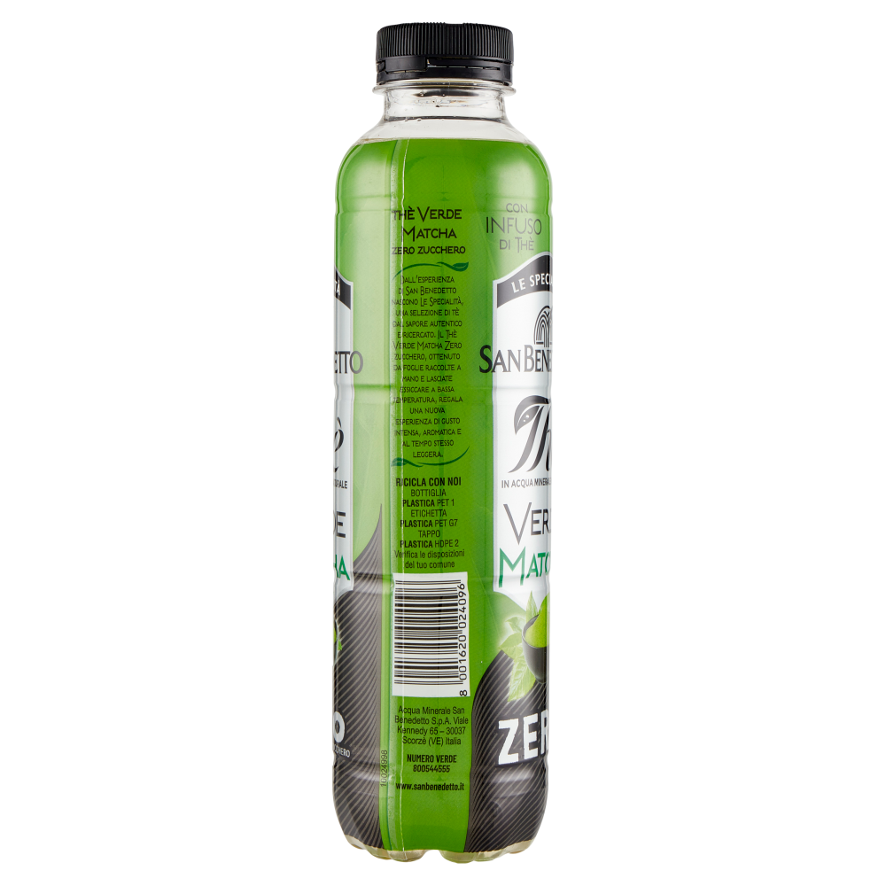 San Benedetto Thè Le Specialità Verde Matcha Zero 0,40L