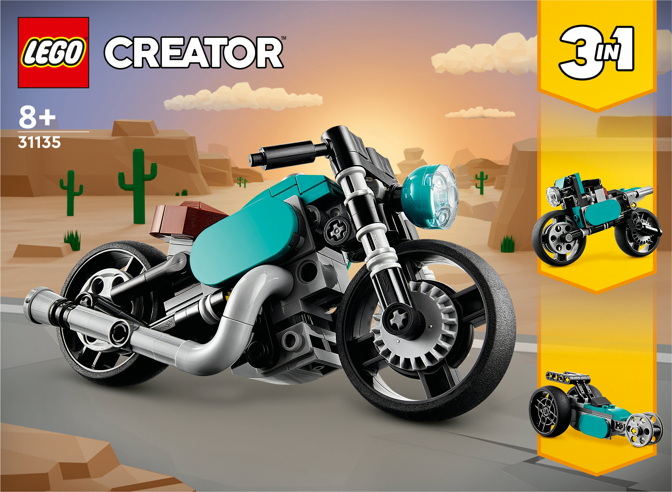 LEGO Creator Motocicletta vintage
