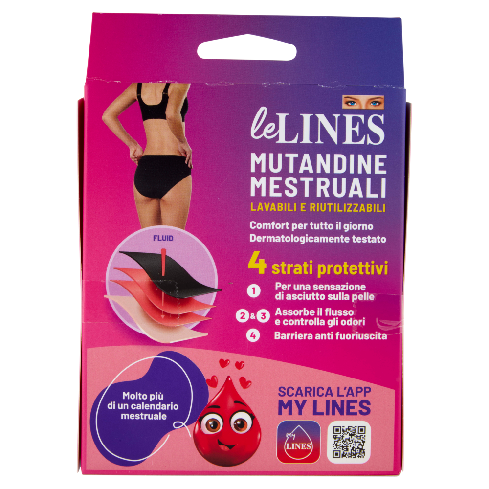 le Lines Mutandine Mestruali S 1 pz