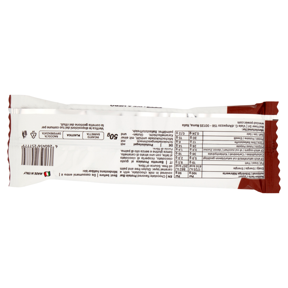 Bud Power Layered Protein Bar Double Chocolate 50 g