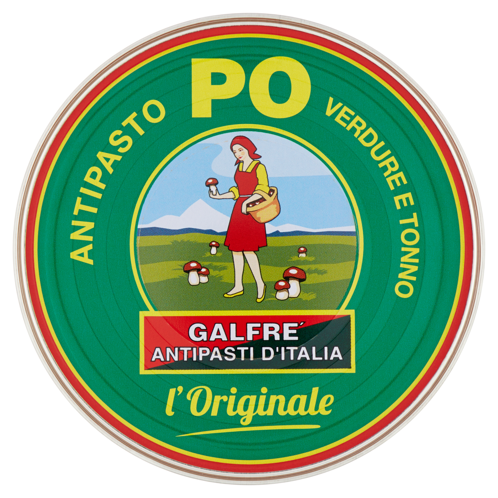 Galfr&egrave; Ghiotto Antipasto Po verdure e tonno 300 g
