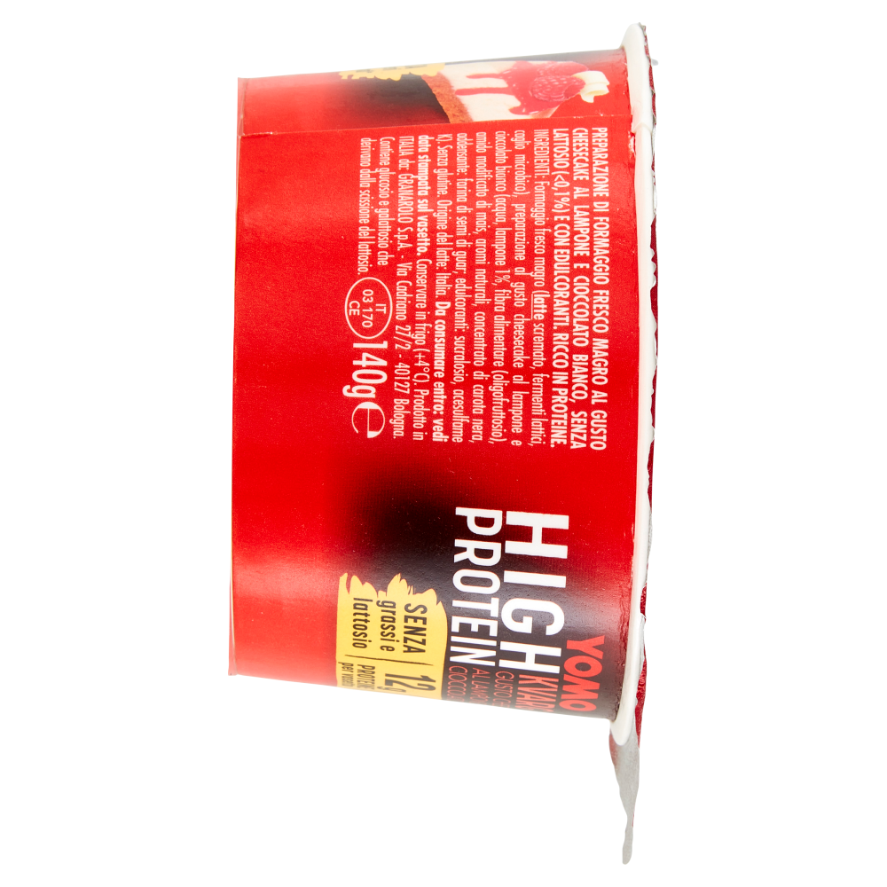 Yomo High Protein Kvarg Gusto Cheesecake al Lampone 140 g Carrefour