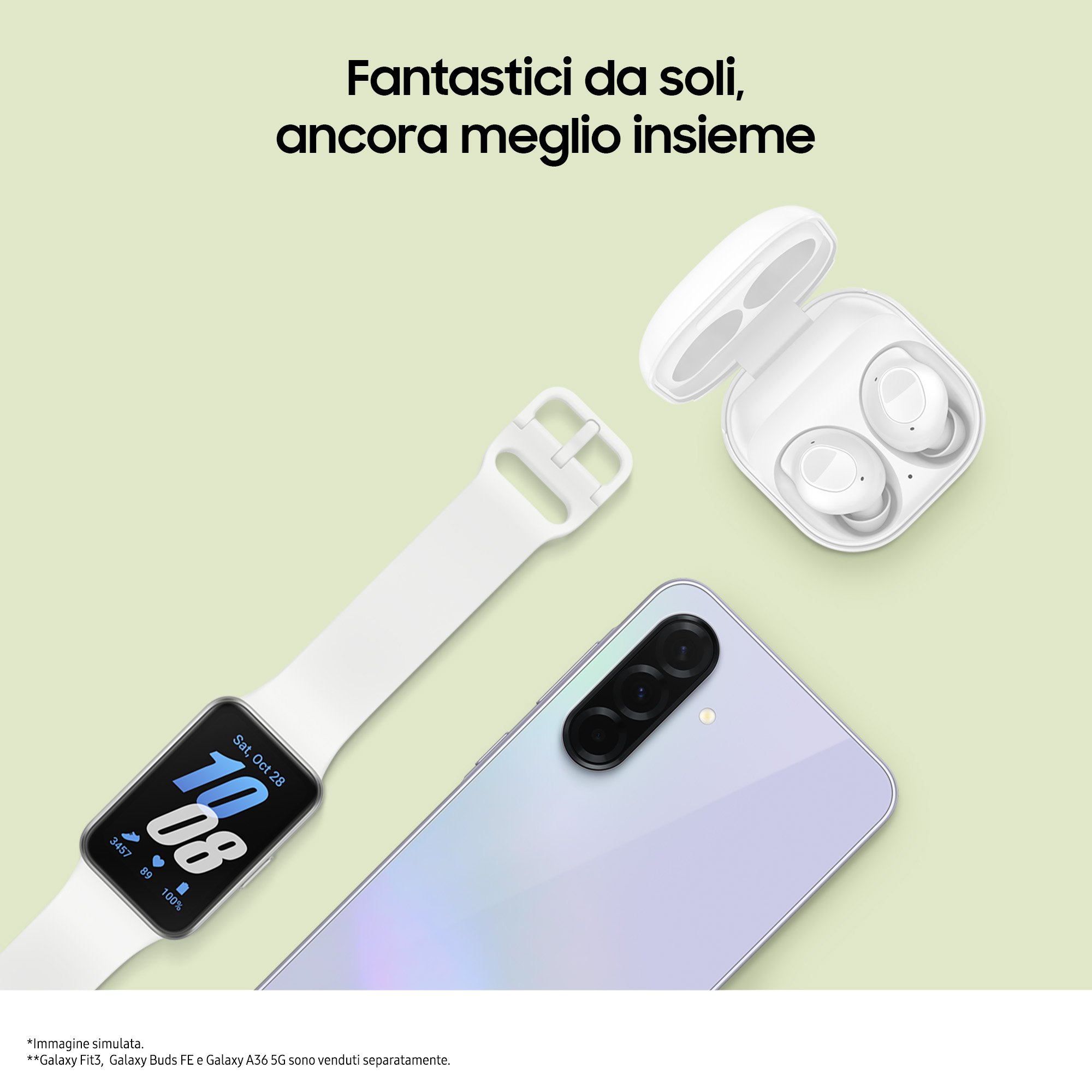 Samsung Galaxy A36 17 cm (6.7") Doppia SIM Android 15 5G USB tipo-C 6 GB 128 GB 5000 mAh Nero