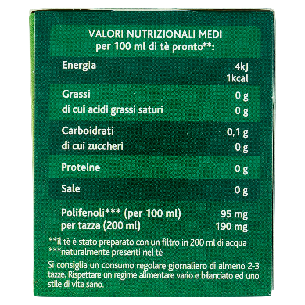 Sir Winston Tea Tè Verde con Matcha Fragola e Vaniglia 20 x 1,75 g