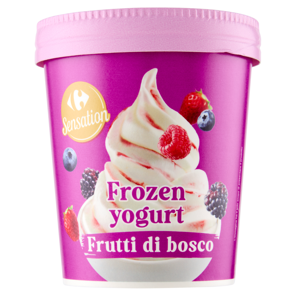 Carrefour Sensation Frozen yogurt Frutti di bosco 300 g