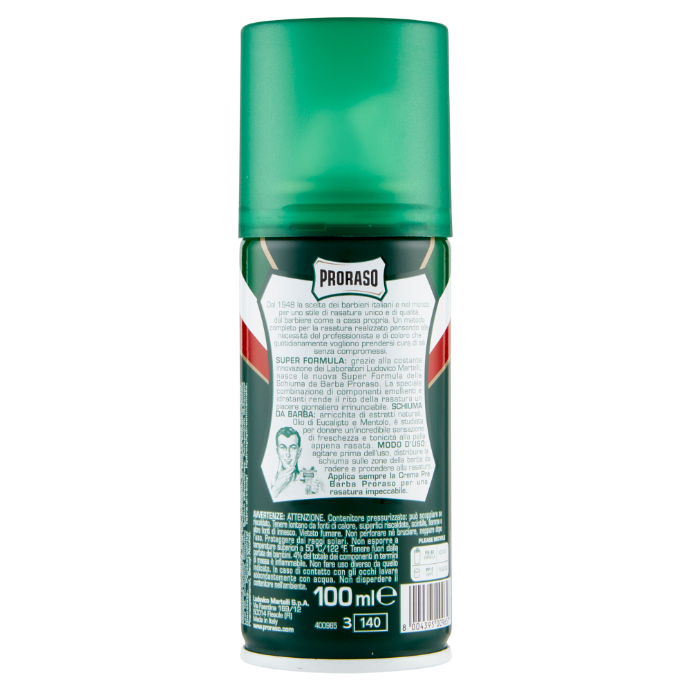 Proraso Schiuma da Barba Rinfrescante 100 ml