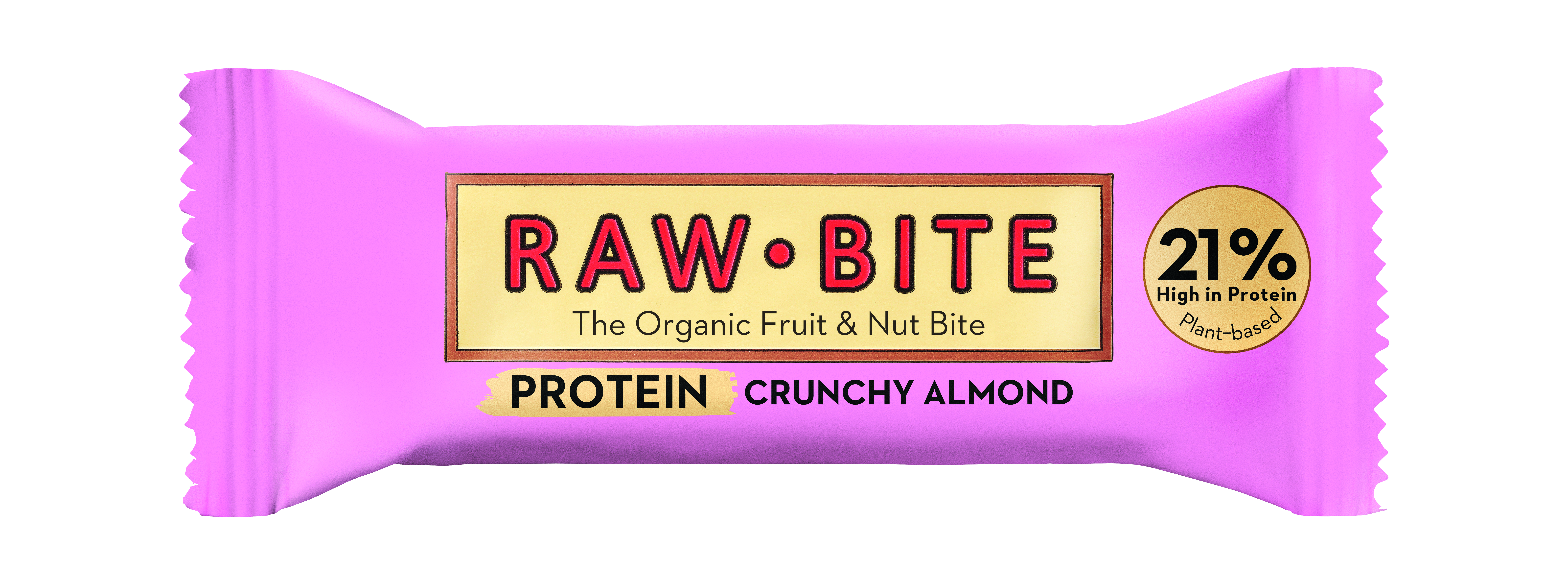 Raw Bite Protein Crunchy Almond Barretta Bio 45 g