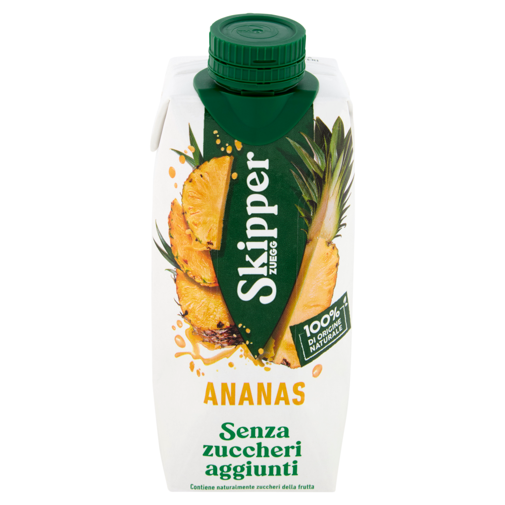 Zuegg Skipper Ananas Senza zuccheri aggiunti 330 ml