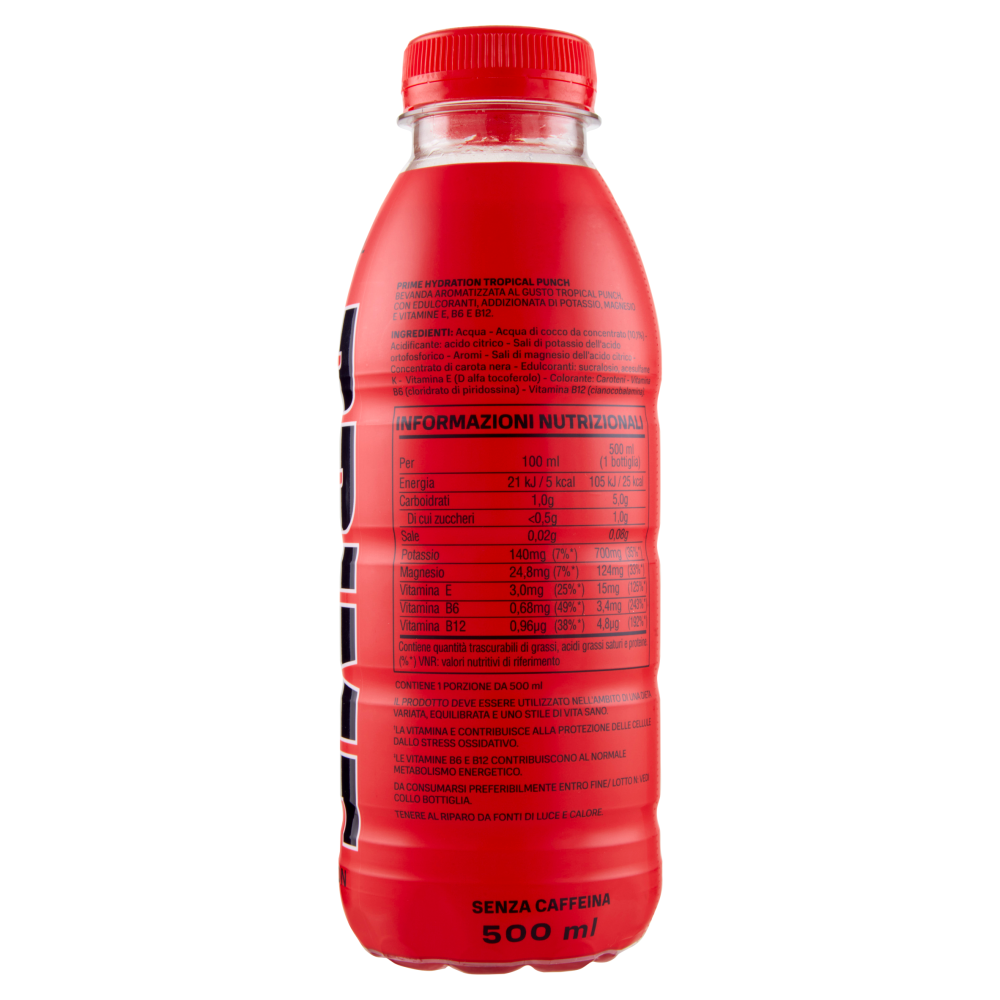 Prime Hydration Tropical Punch Flavour 500 ml