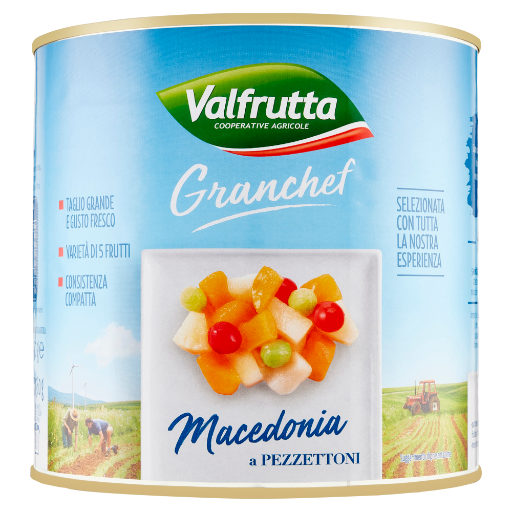 Valfrutta Granchef Macedonia a Pezzettoni 2650 g