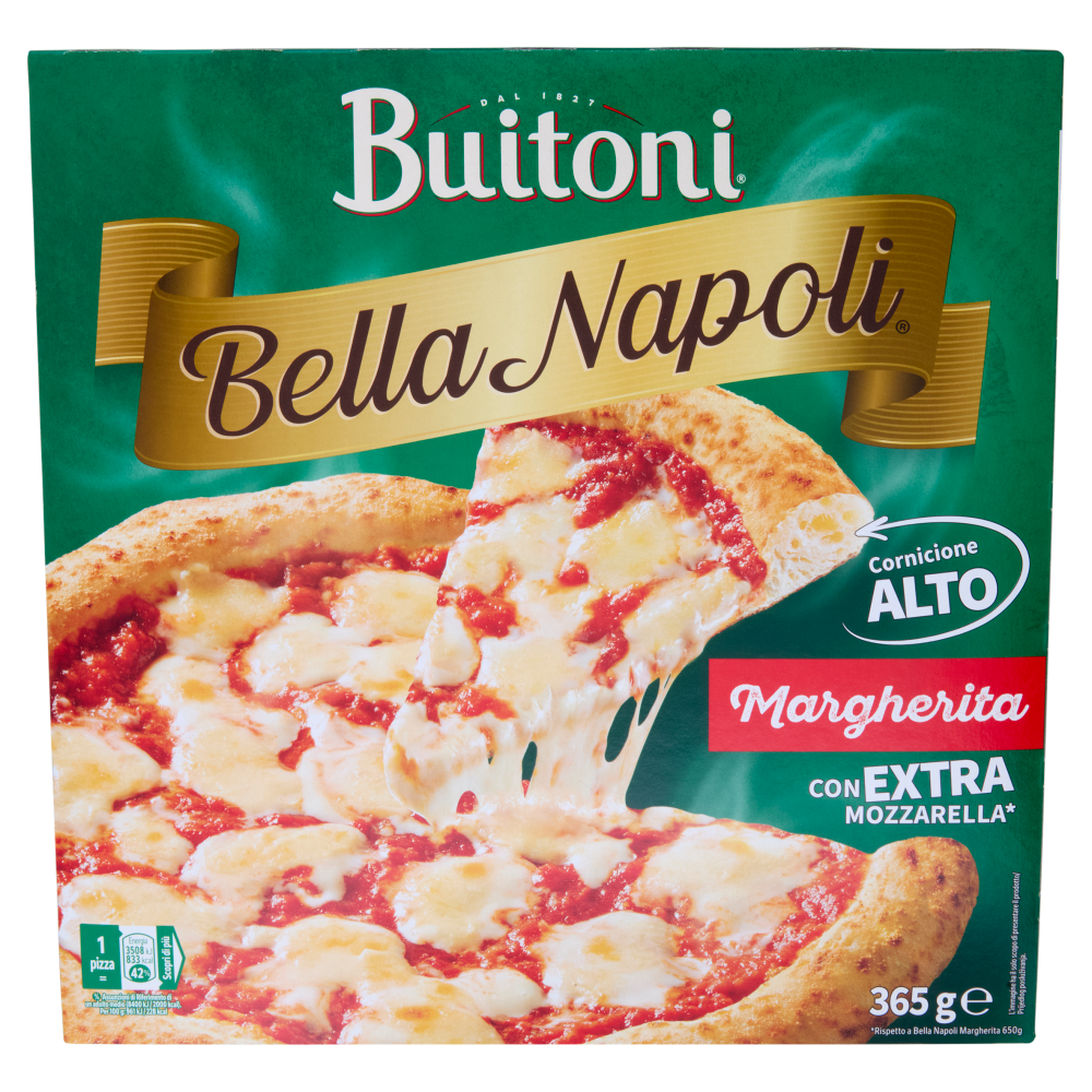 Buitoni Bella Napoli Margherita Pizza surgelata 365g