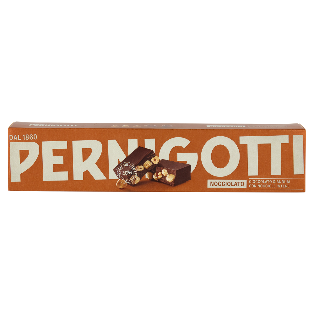Pernigotti Nocciolato Cioccolato Gianduia con Nocciole Intere 250 g