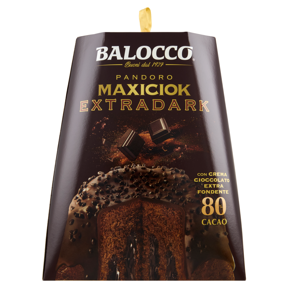 Balocco Pandoro Maxiciok Extradark 800 g