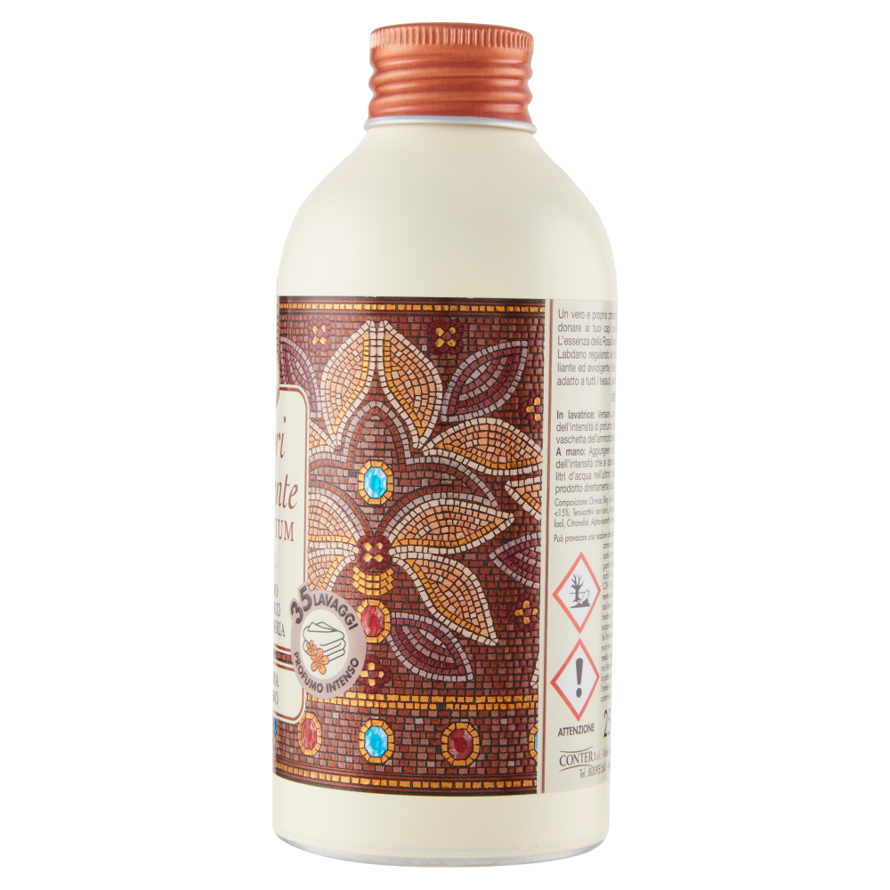 Tesori d'Oriente Byzantium Profumo Aromatico per Biancheria Rosa Nera e Labdano 250 ml