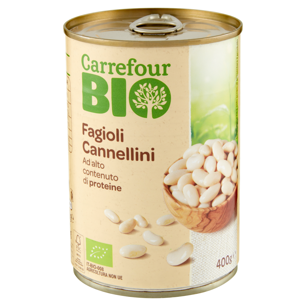 Carrefour Bio Fagioli Cannellini 400 g