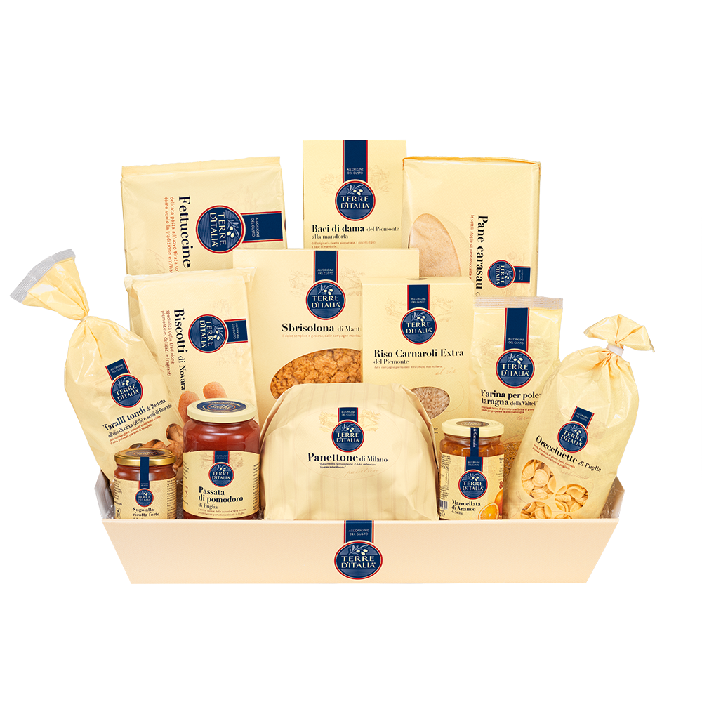 Cesto natalizio Gerbera