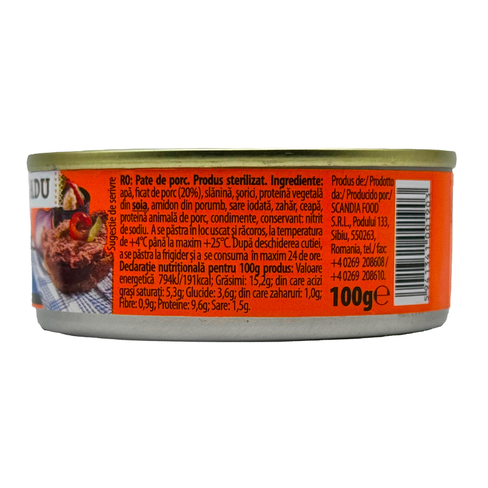 PATE DI FEGATO DI MAIALE 100g