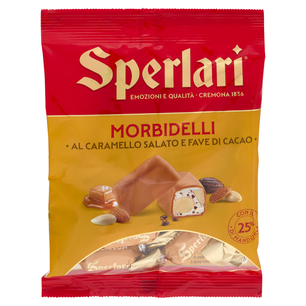 Sperlari Morbidelli al Caramello Salato e Fave di Cacao 117 g