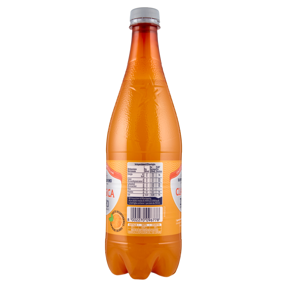 BIBITE SANPELLEGRINO, Bevande Gassate, Classica Zero, Pet 75cl