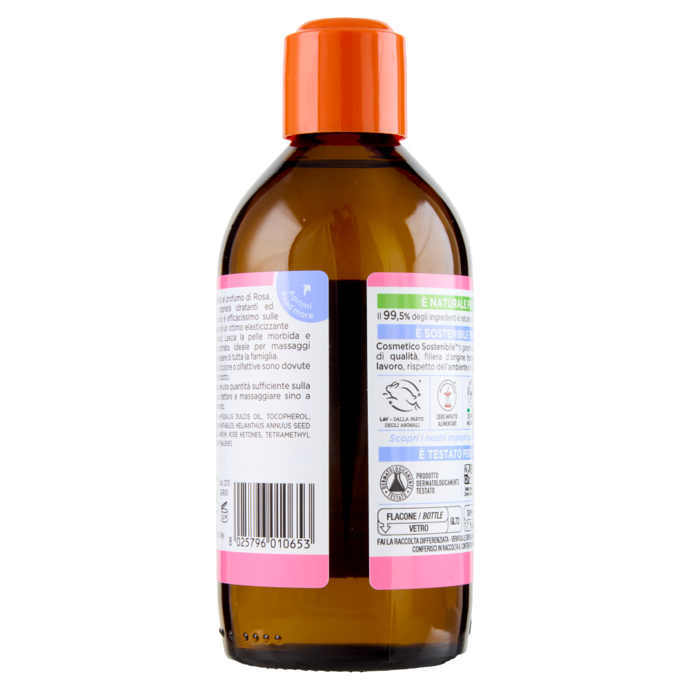 I Provenzali Olio di Mandorle Dolci al profumo di Rosa 200 mL