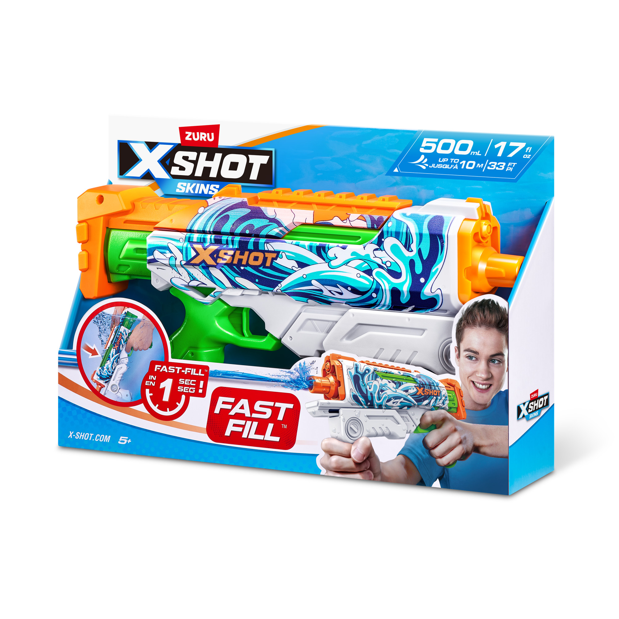 XSHOT 11854 pistola e palloncino d'acqua 500 ml