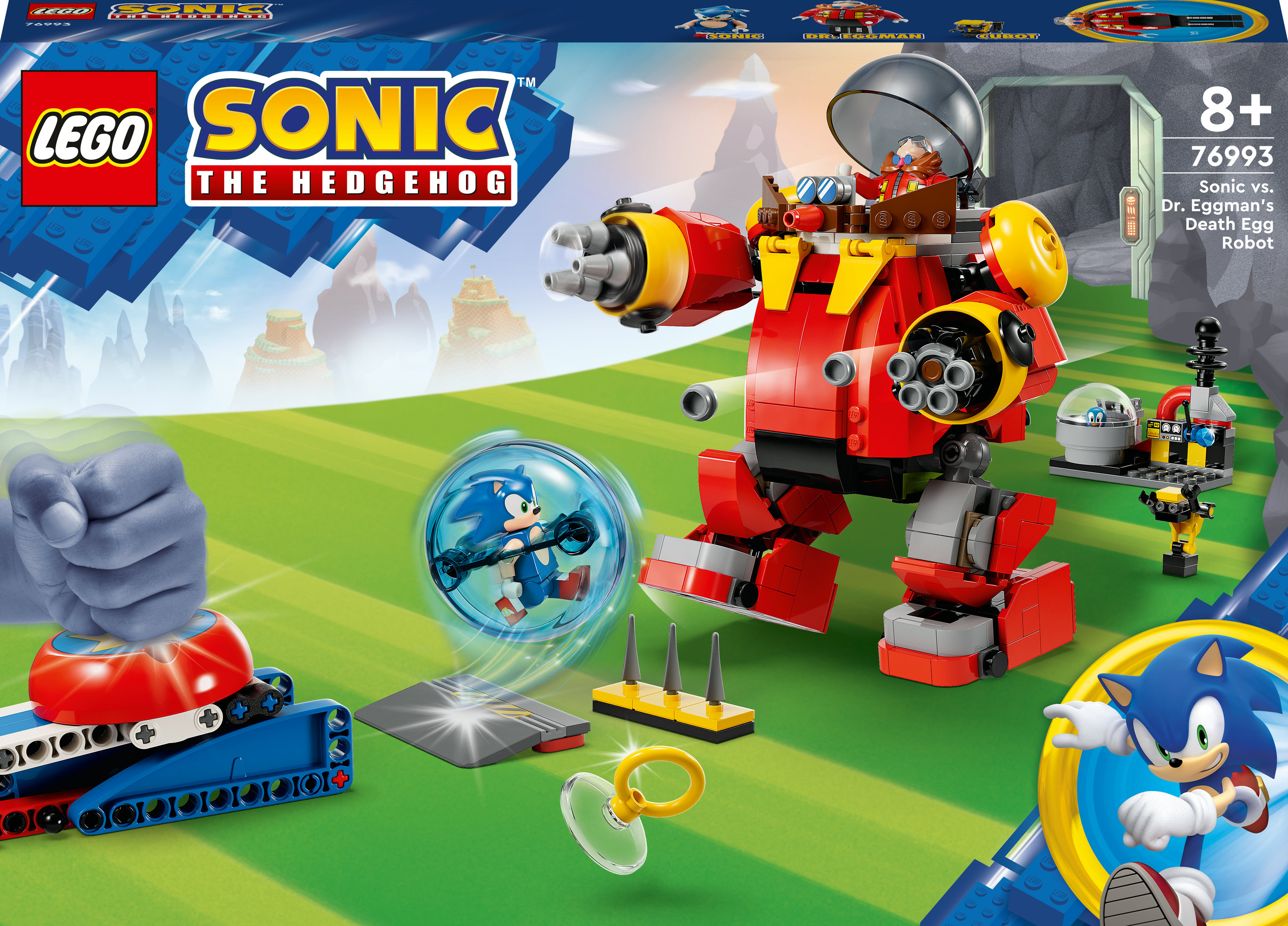 LEGO Sonic vs. Robot Death Egg del Dr. Eggman