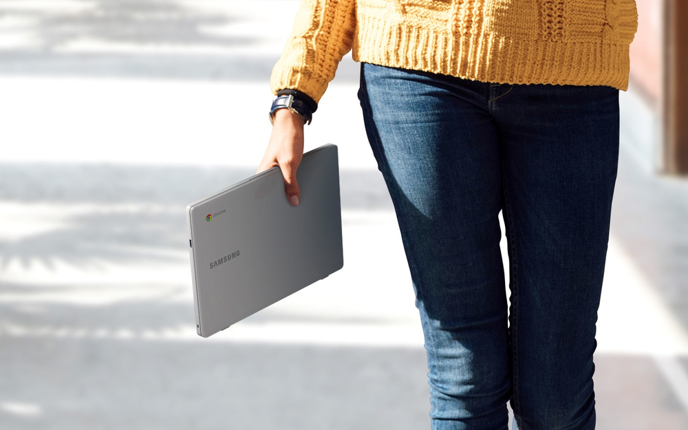 Samsung Chromebook 4 Intel® Celeron® N4000 29,5 cm (11.6") HD 4 GB LPDDR4-SDRAM 64 GB eMMC Wi-Fi 5 (802.11ac) ChromeOS Argento