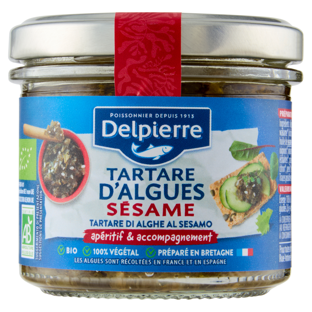 Delpierre Tartare di Alghe con sesamo 90 g