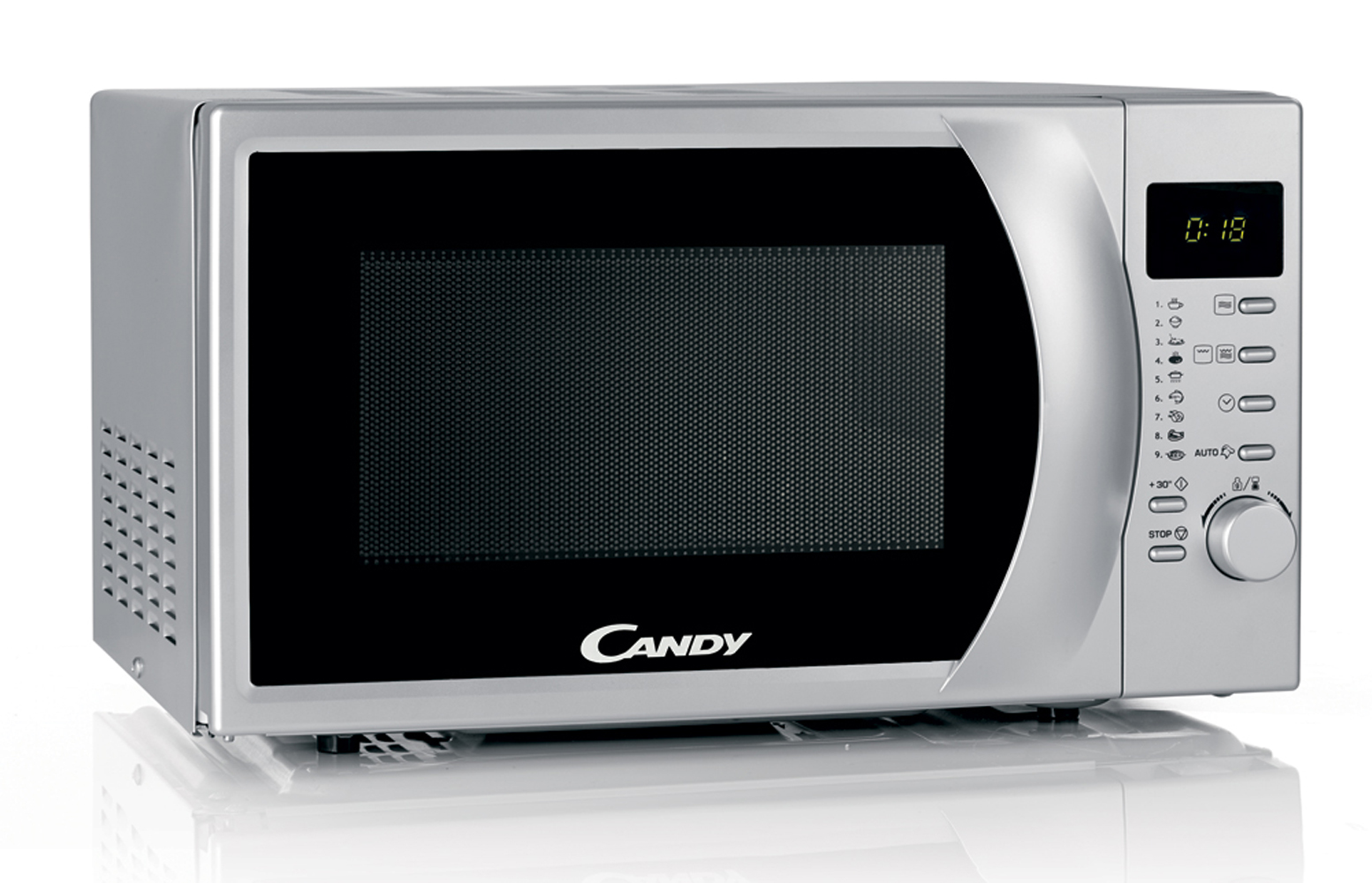 Candy Smart CMG2071DS Argento Microonde con grill Superficie piana 20 L 700 W