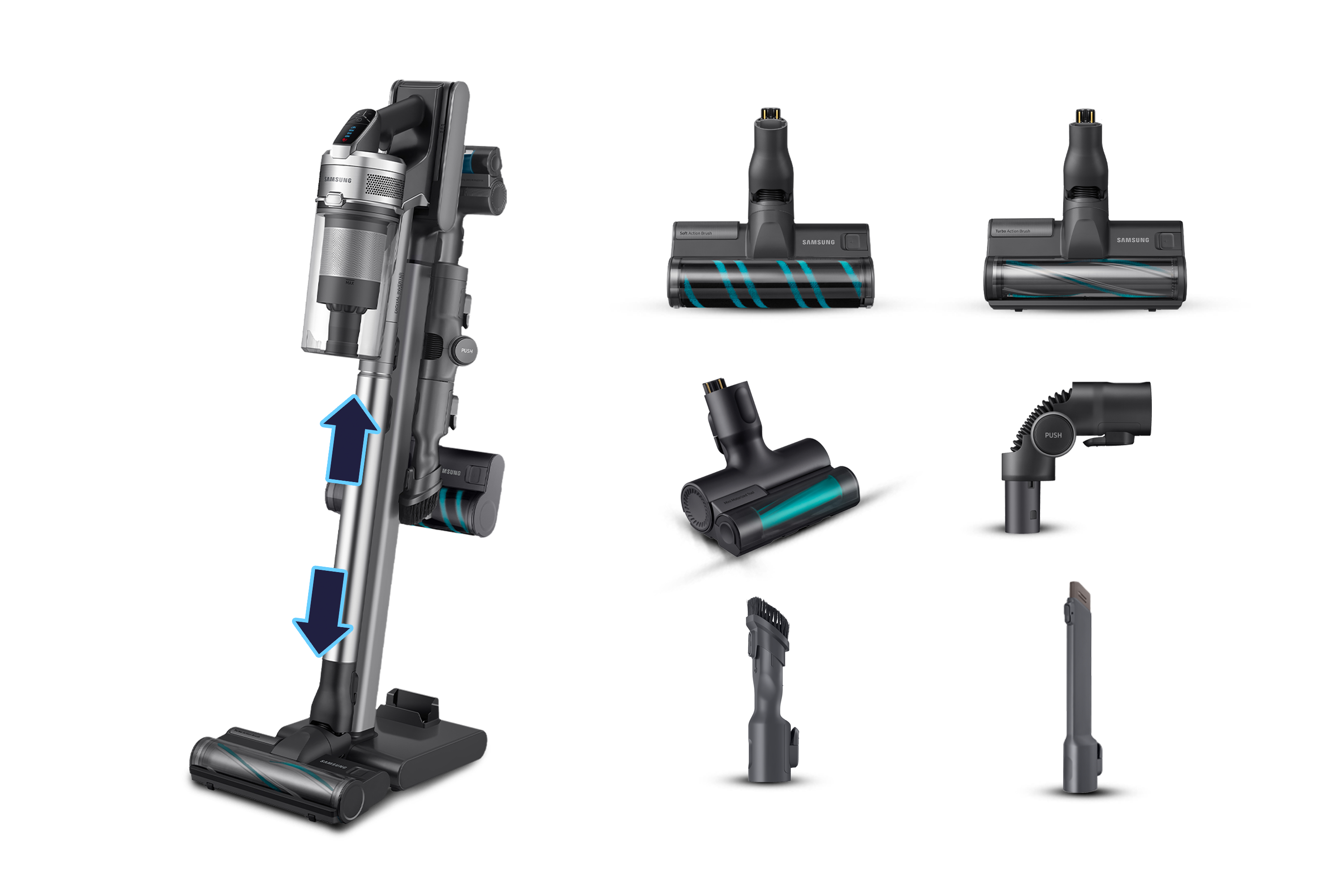 Samsung Aspirapolvere senza filo Jet&trade; 90 complete 200aW VS20R9046T3