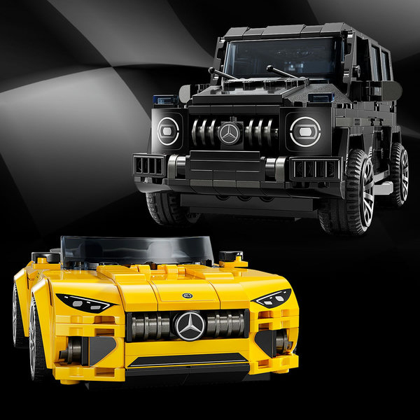 LEGO Speed Champions Mercedes-AMG G 63 e Mercedes-AMG SL 63