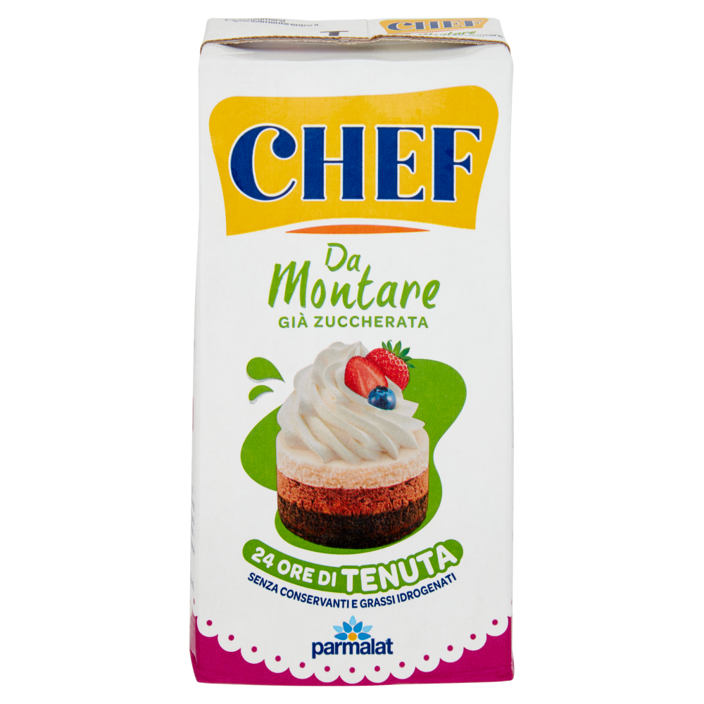 Chef da Montare Gi&agrave; Zuccherata 500 ml