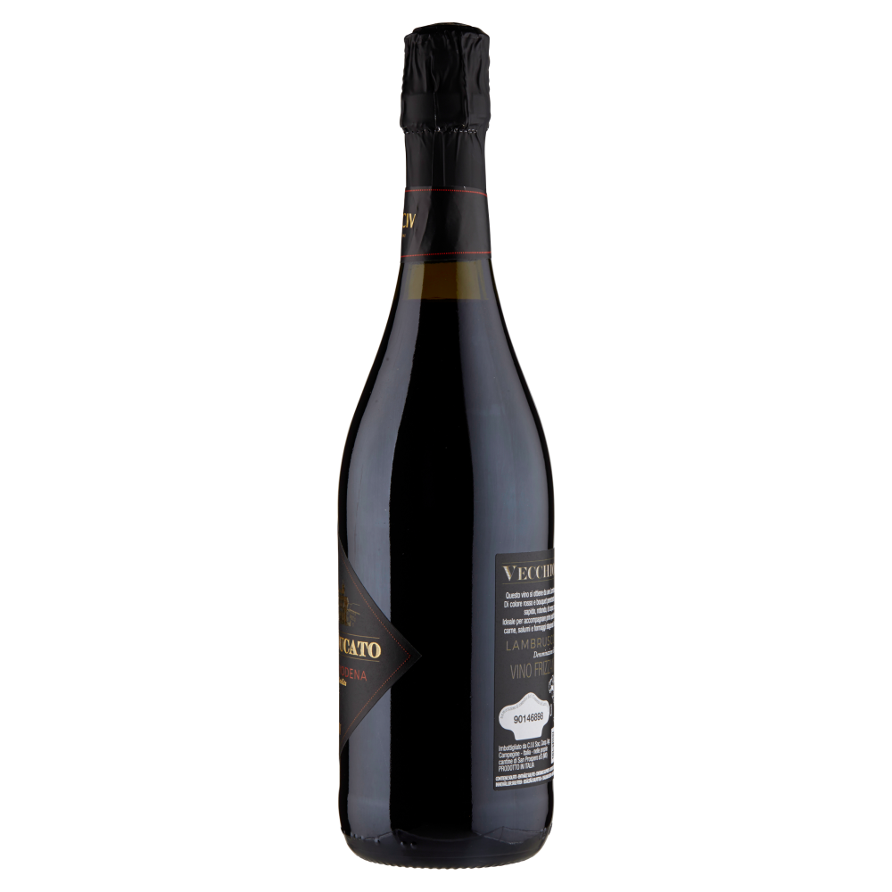 Civ&Civ Vecchio Ducato Lambrusco di Modena DOC Semisecco Scuro 750 ml