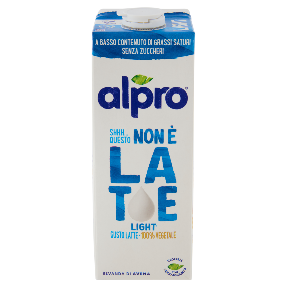 ALPRO Questo Non è Latte Light, Bevanda Vegetale all'Avena Gusto Latte, Senza Lattosio, 1l