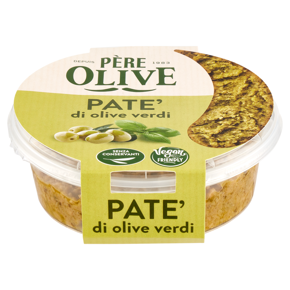 Père Olive Patè di olive verdi 150 g