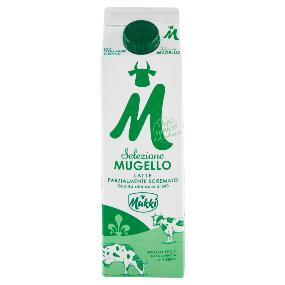 Mukki Selezione Mugello Latte Parzialmente Scremato 1 litro