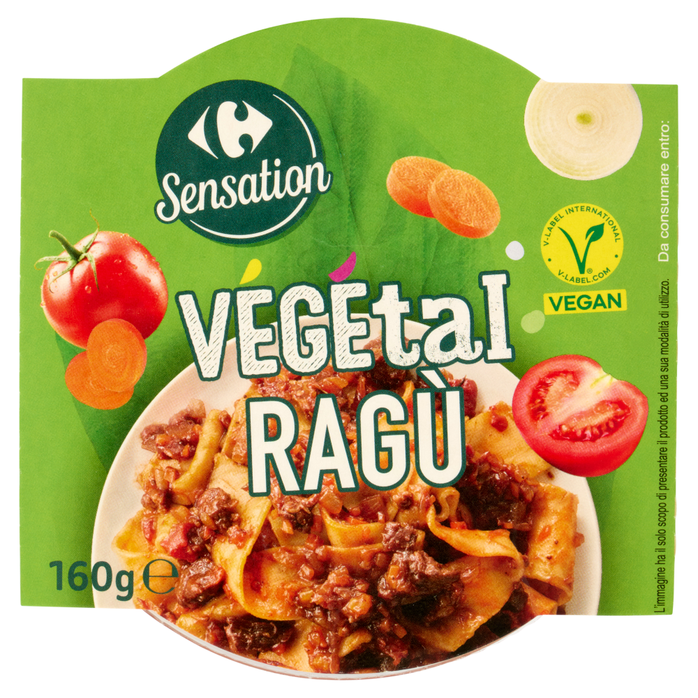 Carrefour Sensation Vegetal ragù 160 g
